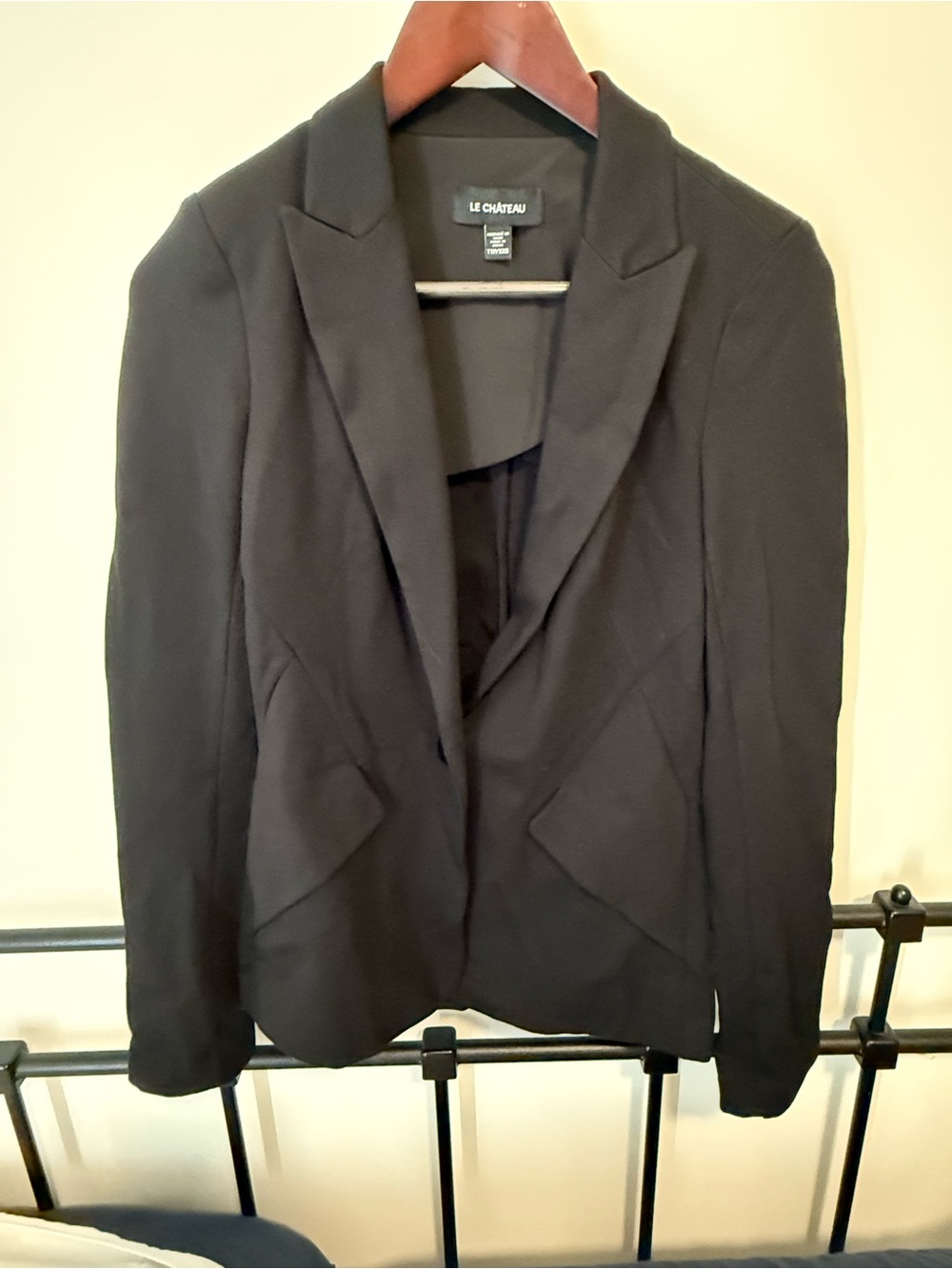 le chateau Black Women's Tailored Blazer Jacket